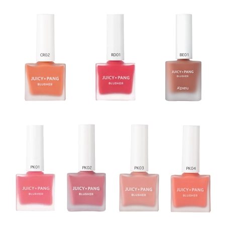 A'pieu - Juicy-Pang Water Blusher - Folyékony Arcpirosító - PK01 - 9g