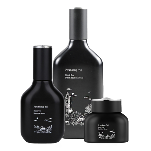 Pyunkang Yul - Black Tea Line Gift Set - Arcfeszesítő Szett