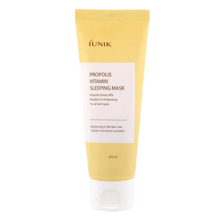 iUNIK - Propolis Vitamin Sleeping Mask - Hidratáló Éjszakai Maszk Propolisszal - 60ml