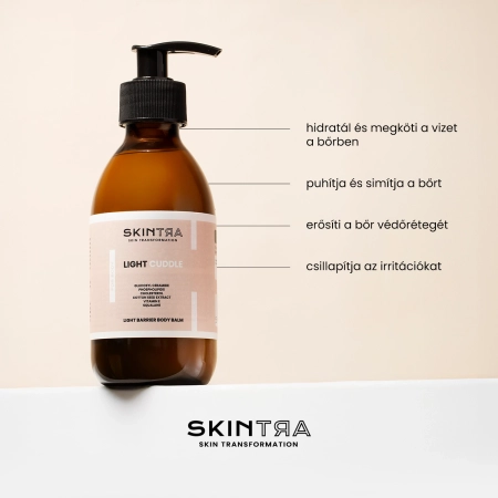 SkinTra - Light Cuddle - Könnyű, Barrier-erősítő Testbalzsam - 200ml