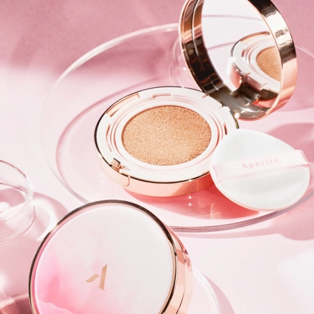 Aperire - Day Dream Cover Cushion SPF50+/PA++++ - 03 Tan Beige - Fedő Alapozó Párna - 13 g