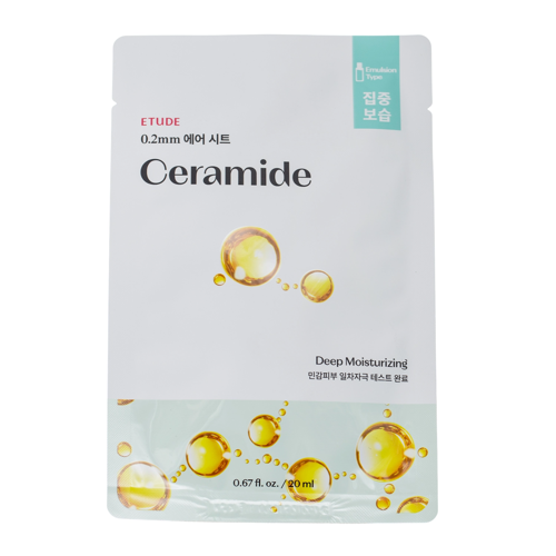 Etude House - 0.2mm Therapy Air Mask - Ceramide - Mélyhidratáló Maszk Ceramidokkal - 20ml