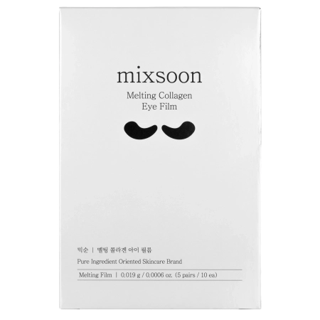 Mixsoon - Melting Collagen Eye Film - Kollagénes Szemkörnyék Tapaszok - 5 pár