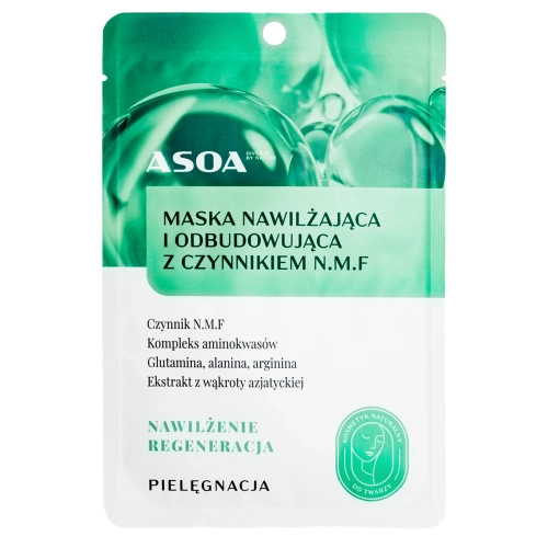 Asoa - Maszk - Hidratálás és Újjáépítés N.M.F. Faktorral - 30g