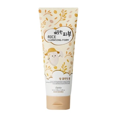 Esfolio - Pure Skin Rice Cleansing Foam - Arctisztító Hab Rizzsel - 150g