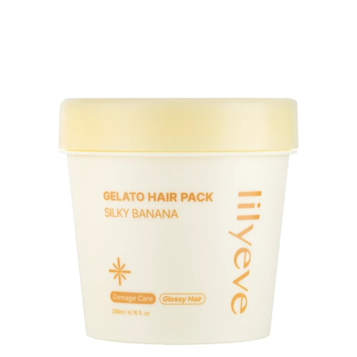 lilyeve - Repair:Turn Gelato Hair Pack - Erősítő Hajmaszk - Silky Banana - 200ml