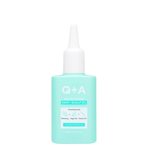 Q+A - Nourishing Scalp and Hair Oil - Tápláló Olaj Hajra és Fejbőrre - 50ml