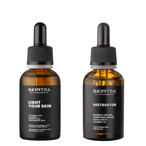 SkinTra - Vitamin C & Peel Duo - 30 ml + 30 ml