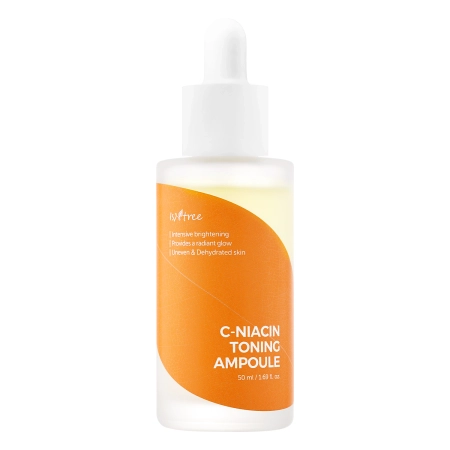Isntree - C-NIACIN Toning Ampoule - C-vitamin és Niacinamid Tonizáló Ampulla - 50ml