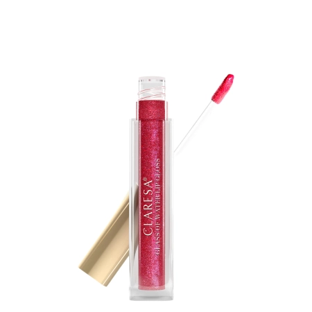 Claresa - Glass Of Water Lip Gloss - Szájfény Tükörfény Hatással - Berry Splash - 05 - 2 g