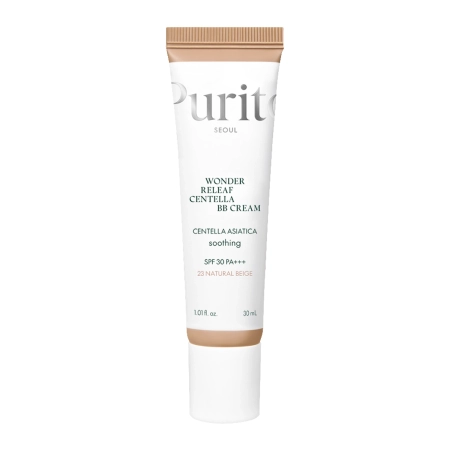 Purito Seoul - Wonder Releaf Centella BB Cream SPF 30 PA+++ #23 Natural Beige - BB Krém Ázsiai Gázlóval - 30ml