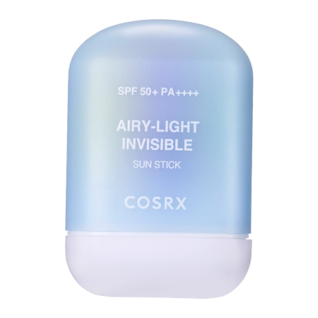 COSRX - Airy-Light Invisible Sun Stick SPF50+/PA++++ - Fényvédő Stift - 19g