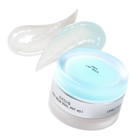titto - Aqua Beam Dual Pot - Ajakápoló Duó - #01 Aqua Lip Balm/Shine Beam Plumper - 10g