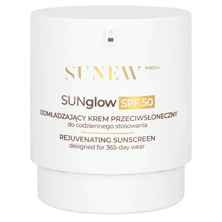 SunewMed+ - SUNglow SPF50 Fiatalító Fényvédő Arcra - 50ml