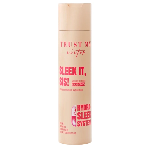 Trust My Sister - Sleek it - Moisture & Smooth Shampoo - Hidratáló és Simító Hatású Sampon - 250ml