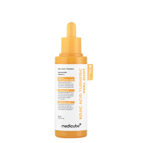 Medicube - Kojic Acid Turmeric Peel Shot - Világosító Arcszérum - 80ml