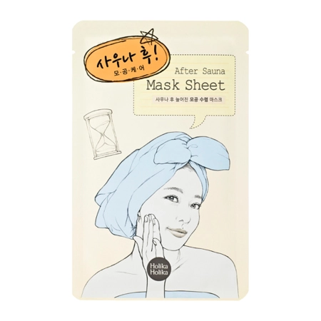 Holika Holika - After Mask Sheet - After Sauna - Intenzíven Hidratáló Fátyolmaszk - 30g