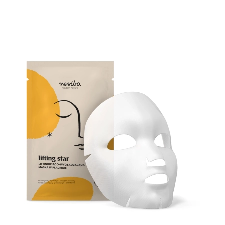 Resibo - Lifting Star - Emelő és Simító Fátyolmaszk - 1szt