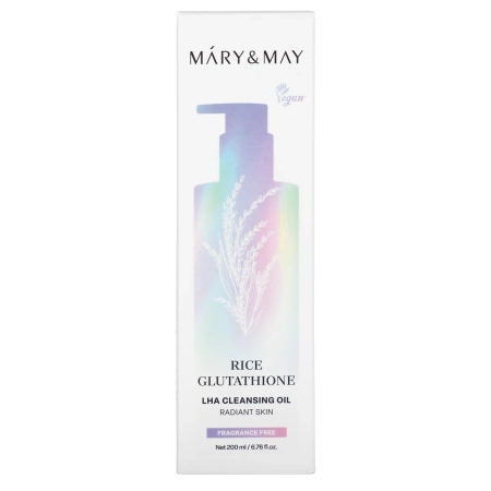 Mary&May - Rice Glutathione LHA Cleansing Oil - Arcisztító Olaj - 200ml