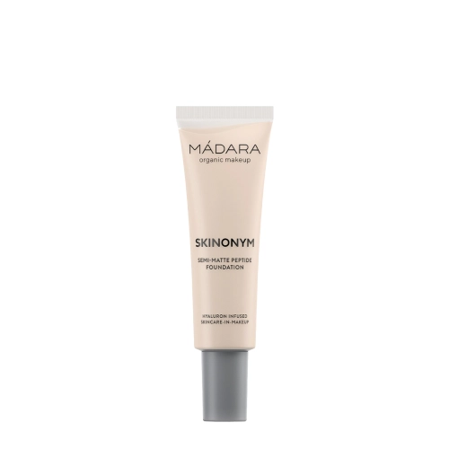 Madara - Skinonym Semi-Matte Peptide Foundation - Félig Matt Alapozó Peptiddel - #10 Porcelain - 30ml