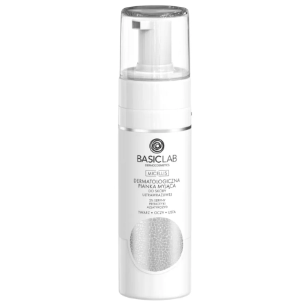BasicLab - Micellis - Bőrgyógyászati Arclemosó Hab Ultra Érzékeny Bőrre - 150ml