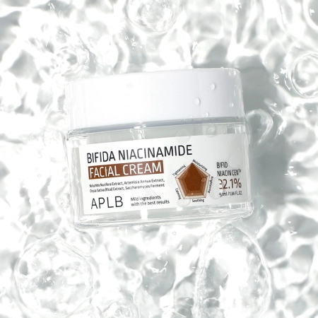 APLB - Bifida Niacinamide Facial Cream - Pórusszűkítő Krém Niacinamiddal - 55ml