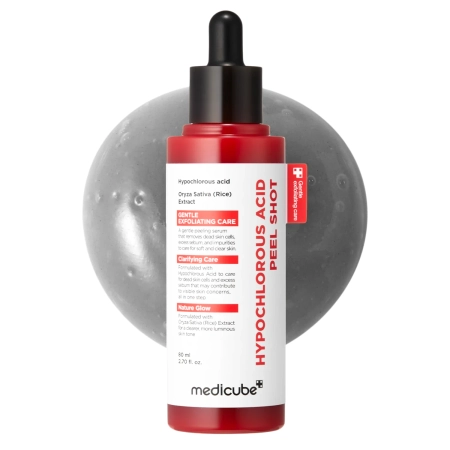 Medicube - Hypochlorous Acid Peel Shot - Regeneráló és Hámlasztó Hatású Szérum - 80ml