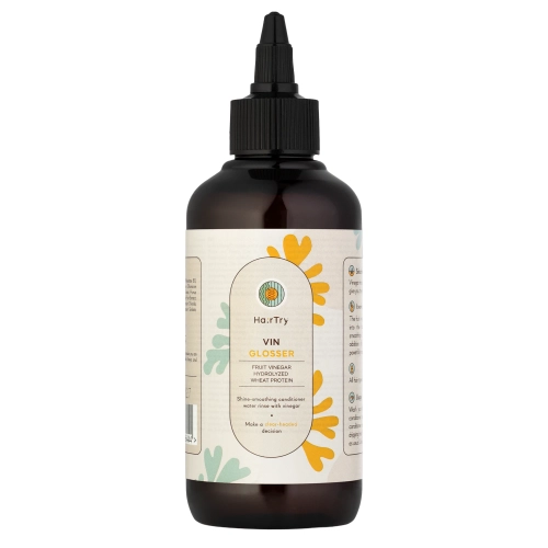HairTry - Vin Glosser - Fényesítő és Simító Hajöblítő Ecettel - 200ml