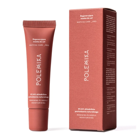 Polemika - Matcha Care - Regeneráló ajakmaszk - 12ml