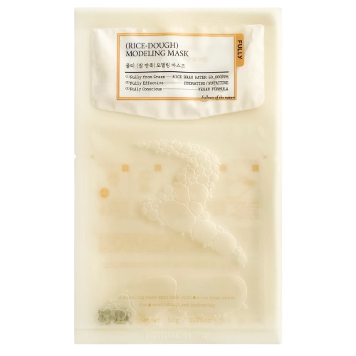 FULLY - Rice Dough Modeling Mask - Hidratáló és Világosító Arcmaszk - 50g