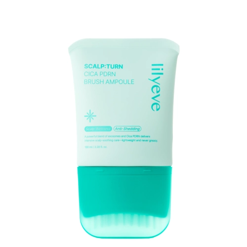 lilyeve - Scalp:Turn Cica PDRN Brush Ampoule - Korpásodás Elleni Fejbőr Ampulla - 100ml