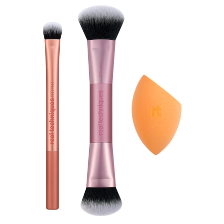 Real Techniques - Best Of Blends 3 Piece Set - Sminkecsetek és Szivacs Készlet