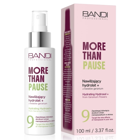 Bandi - More Than Pause - Bőrnyugtató, Hidratáló Geránium Hidrolátummal - 100ml