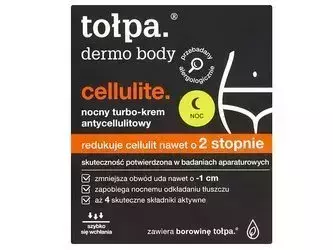 Tołpa - Dermo Body Cellulite - Éjszakai Turbó Anti-cellulit Krém Ultrahang Hatással - 250ml