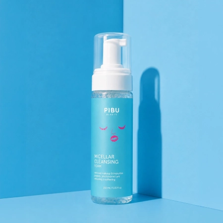 PIBU Beauty - Micellar Cleansing Foam - Arctisztító Hab Probiotikumokkal - 150ml