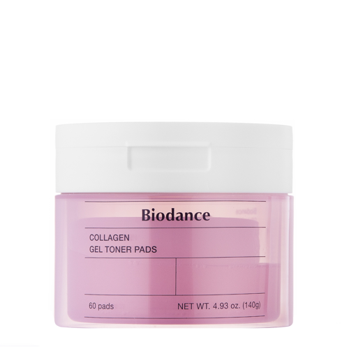 Biodance - Collagen Gel Toner Pads - Feszesítő Hatású Kollagén Arckorongok - 60db