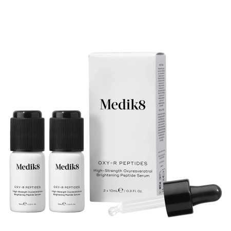 Medik8 - Oxy R - Peptides - Peptid Szérum Oxiresveratrollal Hiperpigmentáció Ellen - 2x10ml
