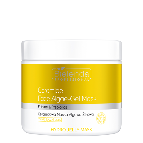 Bielenda Professional - Hydro Jelly Mask - Zselés Arcmaszk Ceramiddal és Algával -190g