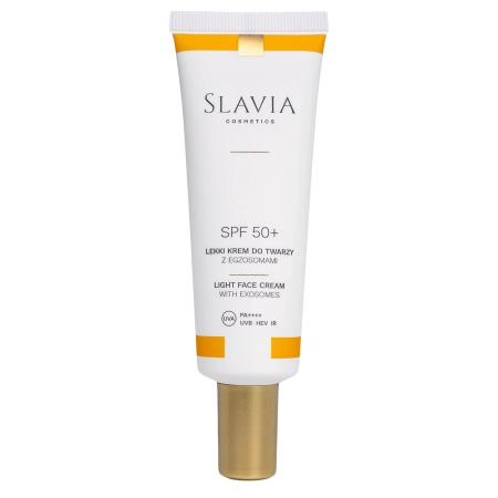Slavia Cosmetics - SPF 50+ Könnyű Arckrém Egzoszómákkal - 50ml