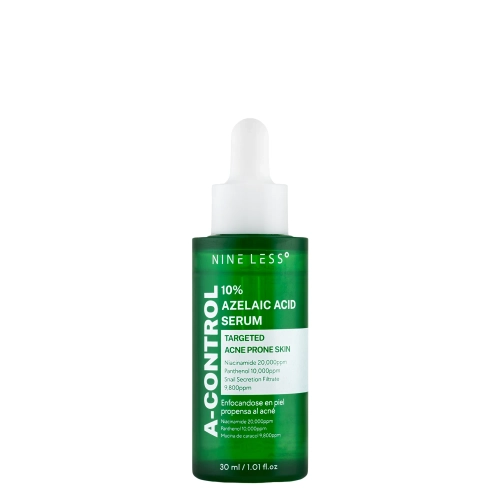 Nine Less - A-Control 10% Azelaic Acid Serum - Szérum 10% Azelainsavval - 30ml