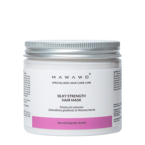Mawawo - Silky Strength Hair Mask - Selymesen sima és erősítő maszk - 200ml