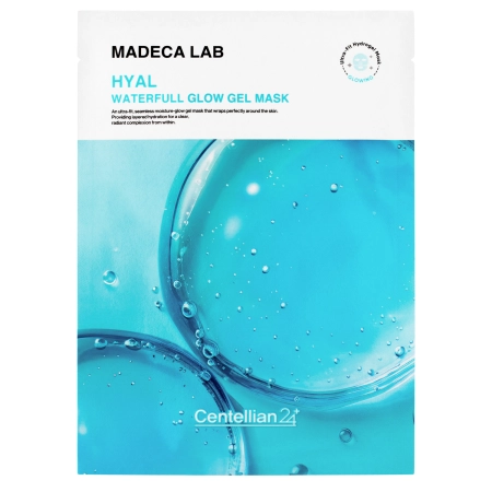 Centellian24 - Hyal Waterfull Glow Gel Mask - Hidratáló Arcmaszk Gél Készlet - 5x22ml