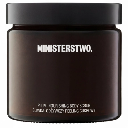 Ministerstwo Dobrego Mydła - Tápláló Cukros Testradír - Szilva - 300g