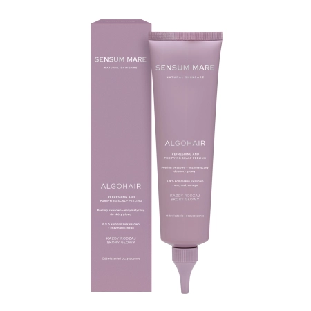 Sensum Mare - Algohair - Refreshing and Puryfing Scalp Peeling - Savas és enzimes Fejbőr Hámlasztó - 150ml