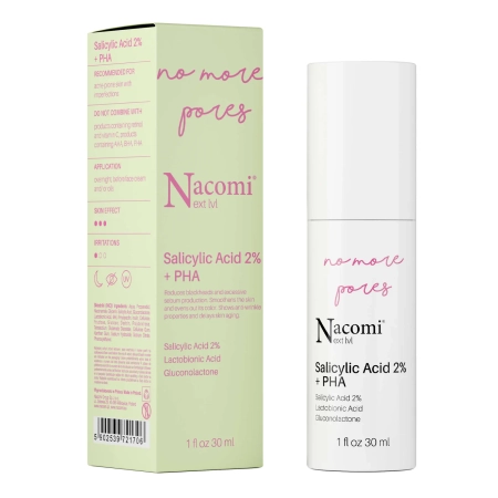  Nacomi - Next Lvl - 2% Szalicilsav + PHA Szérum - 30ml