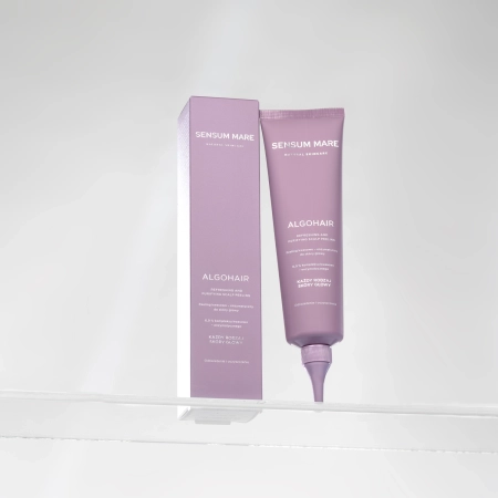 Sensum Mare - Algohair - Refreshing and Puryfing Scalp Peeling - Savas és enzimes Fejbőr Hámlasztó - 150ml