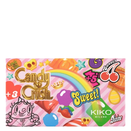 KIKO Milano - Candy Crush Mega Blush and Highlighter Duo - Arc Duó - Pirosító és Highlighter - 02 Raspberry Riot - 5g