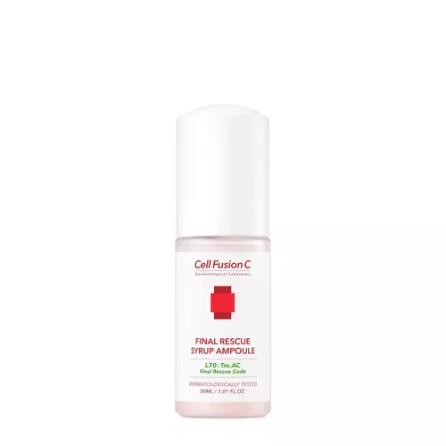 Cell Fusion C - Final Rescue Syrup Ampoule - Bőrnyugtató Szérum Problémás Bőrre - 30ml