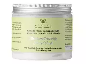 Mawawo - Medium Porosity Hair Mask - Hajmaszk Közepesen Porózus Hajra - 200ml