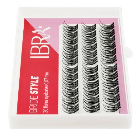 Ibra Makeup - Bride Style Műszempilla Tincsek - 10 mm